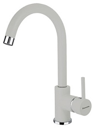 Florentina Смеситель "Альфа AV" грей для кухонной мойки – фотография-1