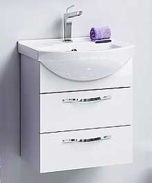 Aqwella Тумба для умывальника Аллегро 50 подвесная – фотография-1