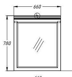 Opadiris Мебель для ванной Мираж 65 слоновая кость – фотография-3