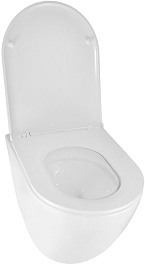 Azario Унитаз подвесной Eclat AZ-2381-A безободковый белый – фотография-7