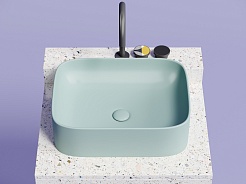 Ceramicanova Мебельная раковина Element 50 CN6052MLG зелёный матовый – фотография-5