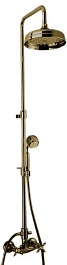 Cezares Душевая система NOSTALGIA-CD-02 со смесителем – фотография-1