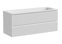 Sancos Тумба с раковиной Snob R 120 bianco раковина Grace 121 CN7016 – фотография-1