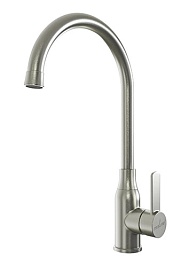 Mixline Смеситель для кухни 35k MLSS-0321 сталь – фотография-1