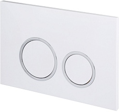 Esbano Клавиша смыва KRG-11GW белая глянцевая – фотография-2