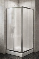 BelBagno Душевой уголок Due 90/90 DUE-A-2-90-P-Cr стекло матовое