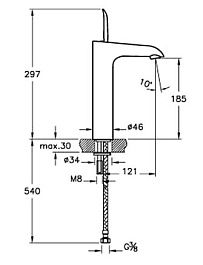 Vitra Смеситель T4 A41240EXP – фотография-3