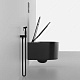 Ceruttispa Унитаз подвесной Tanaro Aria MB CT9238 черный матовый – картинка-16