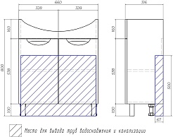 Vigo Мебель для ванной Callao 700-2-0 R белая – фотография-21