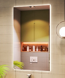 Vigo Мебель для ванной Glem 600-0-2 белая – фотография-15