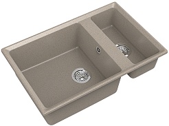 Granfest Мойка кухонная GF-LV-760K песочный – фотография-1