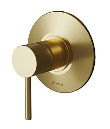 Paini Смеситель для ванны и душа Cox 78PJ690 встраиваемый, брашированное золото – фотография-1