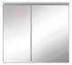 De Aqua Мебель для ванной Кубика 90, зеркало-шкаф Алюминиум – картинка-18