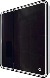 Mixline Зеркальный шкаф Аккорд Адриана 70 R белый – фотография-1