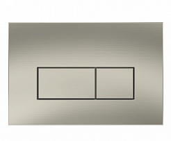 Teymi Кнопка смыва Helmi T70204 нержавеющая сталь матовая – фотография-2