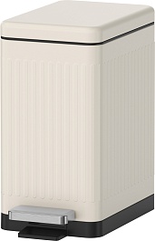WeltWasser Ведро для мусора WW Magy MK 15L молочно-белое – фотография-1