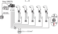 Oras Блок питания Electra 199275 трансформатор 230/12 – фотография-3
