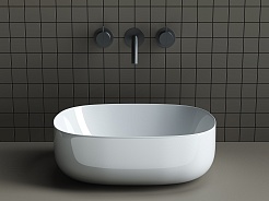 Ceramicanova Мебельная раковина Element 46 CN6018 белая – фотография-3