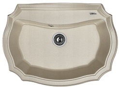 Florentina Мойка гранитная Эмилия 770 грей – фотография-1