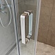 BelBagno Душевой уголок Soft Close-2 SOFT_CLOSE-2-AH-1-150/90-C-Cr 150x90 профиль хром стекло прозрачное – фотография-18