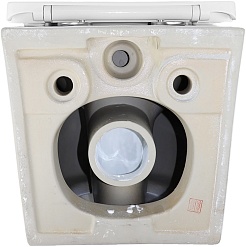 Azario Унитаз подвесной Gloria AZ-2003T безободковый белый – фотография-15