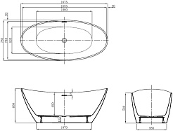 Vagnerplast Акриловая ванна Loma 167x79 – фотография-8