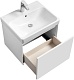 Акватон Тумба под раковину Асти 55 подвесная белая – фотография-12