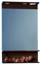 Бриклаер Зеркало для ванной Чили / Куба 55 венге – фотография-1