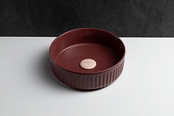 Allen Brau Мебельная накладная раковина Fantasy Line 36 4.11032.BD бордо – фотография-2
