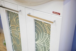 Sanflor Мебель для ванной Валлетта 60 L зеркальный узор – фотография-8