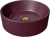 Grossman Раковина накладная Color 41 GR-3013VIM бордовая матовая