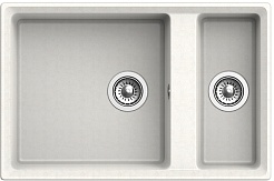 Granfest Мойка кухонная GF-LV-760K белый – фотография-2