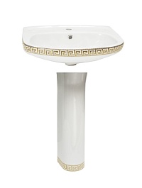 Della Пьедестал для раковины Otti версаче, золото – фотография-2