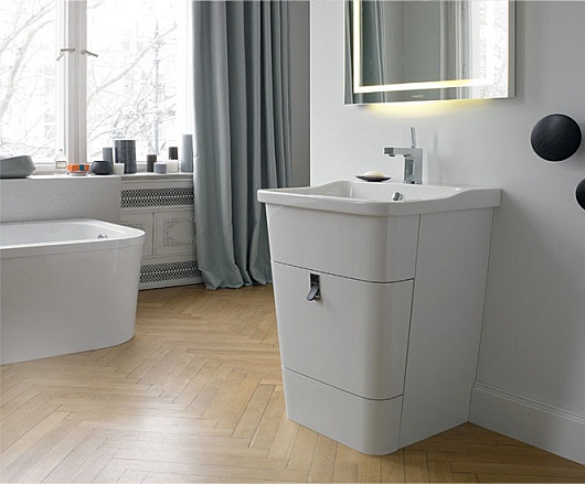 Duravit Мебель для ванной "Esplanade 85" белая – фотография-6
