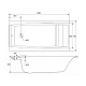 Cersanit Акриловая ванна Virgo 150 – фотография-6