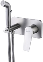 Lemark Гигиенический душ Bronx LM3720GM со встраиваемым смесителем графит