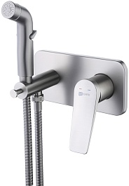 Lemark Гигиенический душ Bronx LM3720GM со встраиваемым смесителем графит – фотография-1