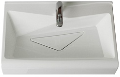 Velvex Тумба с раковиной Crystal Cub 60 белая – фотография-2