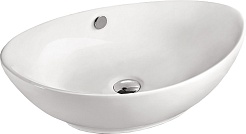 SantiLine Раковина накладная 58 SL-1021 белая – фотография-1