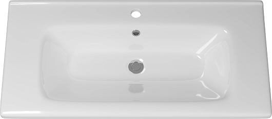 Brevita Тумба с раковиной Alicante 90 подвесная капучино – фотография-6