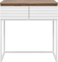 Brevita Консоль Dakota 80 белая/дуб галифакс олово