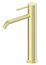 Oliveeka Смеситель для раковины Y OL-88239017-BG золотой матовый – фотография-1