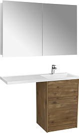 Акватон Мебель для ванной Лондри 60 R дуб рустикальный – фотография-1