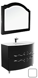 Водолей Мебель для ванной Бернарди 106 Белая, Оттавия – фотография-1