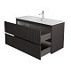 BelBagno Тумба с раковиной Uno 120 подвесная Темно-Серый матовый с раковиной BB-8099-120 – фотография-20