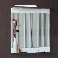 Sanflor Мебель для ванной Толедо 75 венге, северное дерево светлое – фотография-4