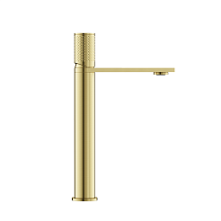 Sancos Смеситель для раковины высокий Nexus брашированное золото PVD покрытие SC9012BG – фотография-2