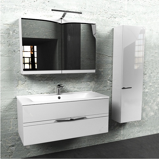  Мебель для ванной "Concorde 100" белый – фото-1