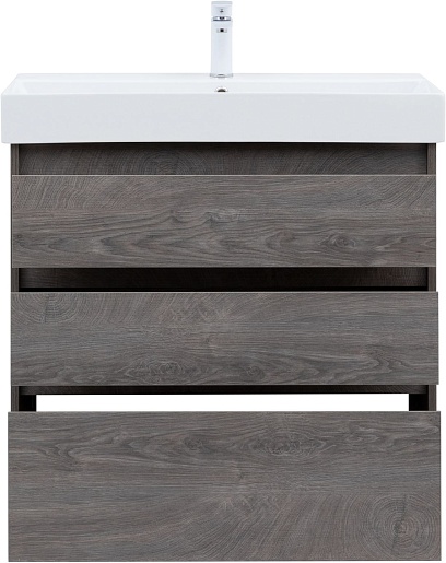 Aquanet Тумба под раковину Nova Lite 85 дуб рошелье – картинка-7