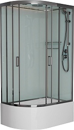 Frank Душевая кабина F412/2 R brilliant с крышей – фотография-1